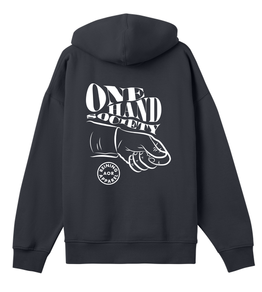 AoR Mens Boxy Hoodie One Hand Society