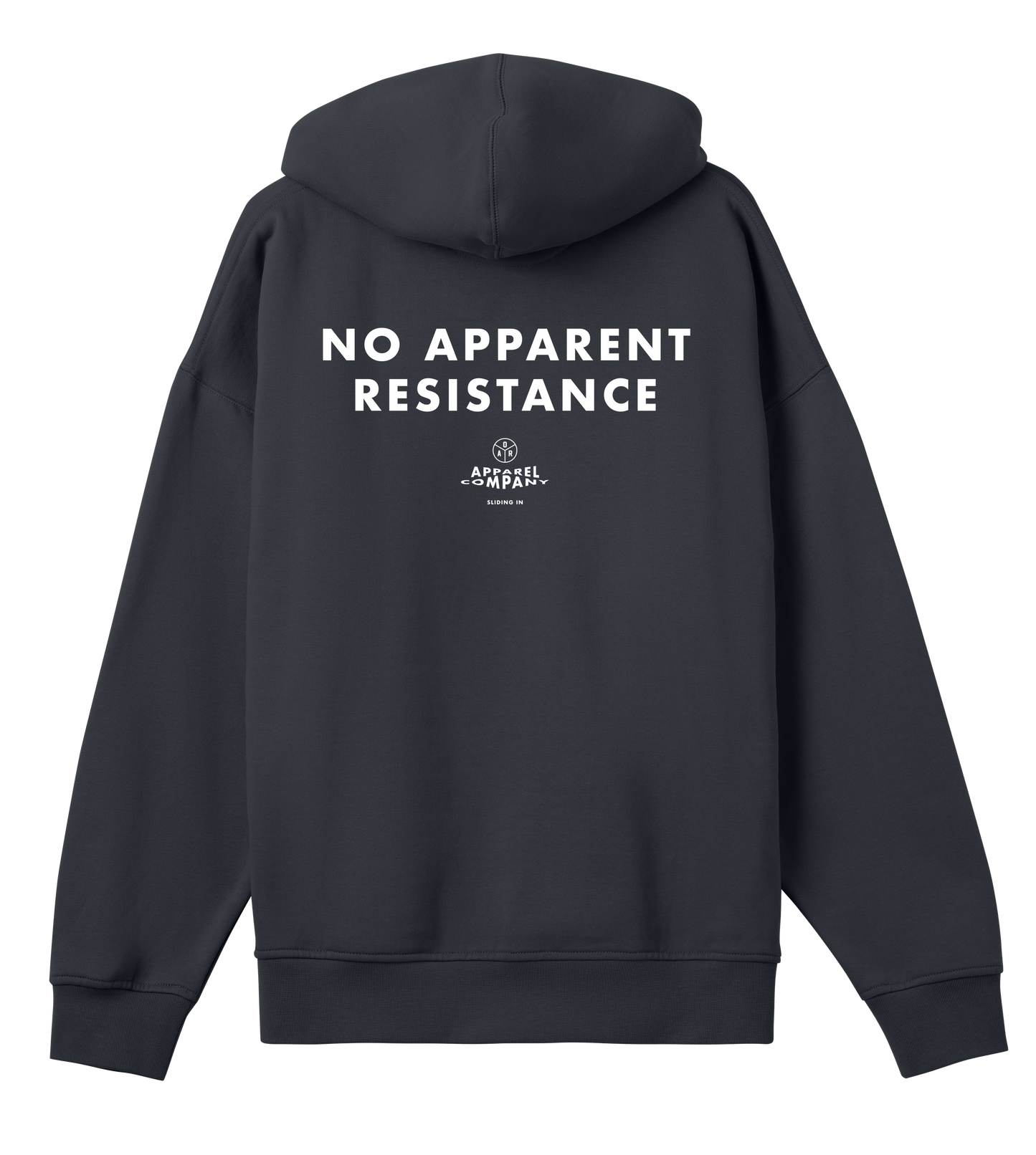 AoR Mens Boxy Hoodie No Resistance