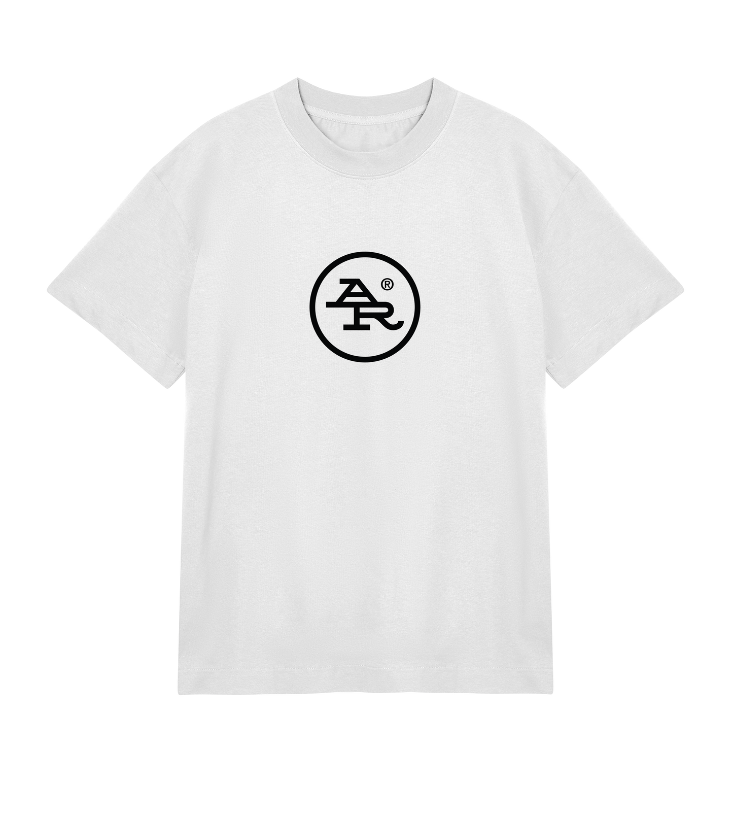 AoR Boxy Logo Tee White