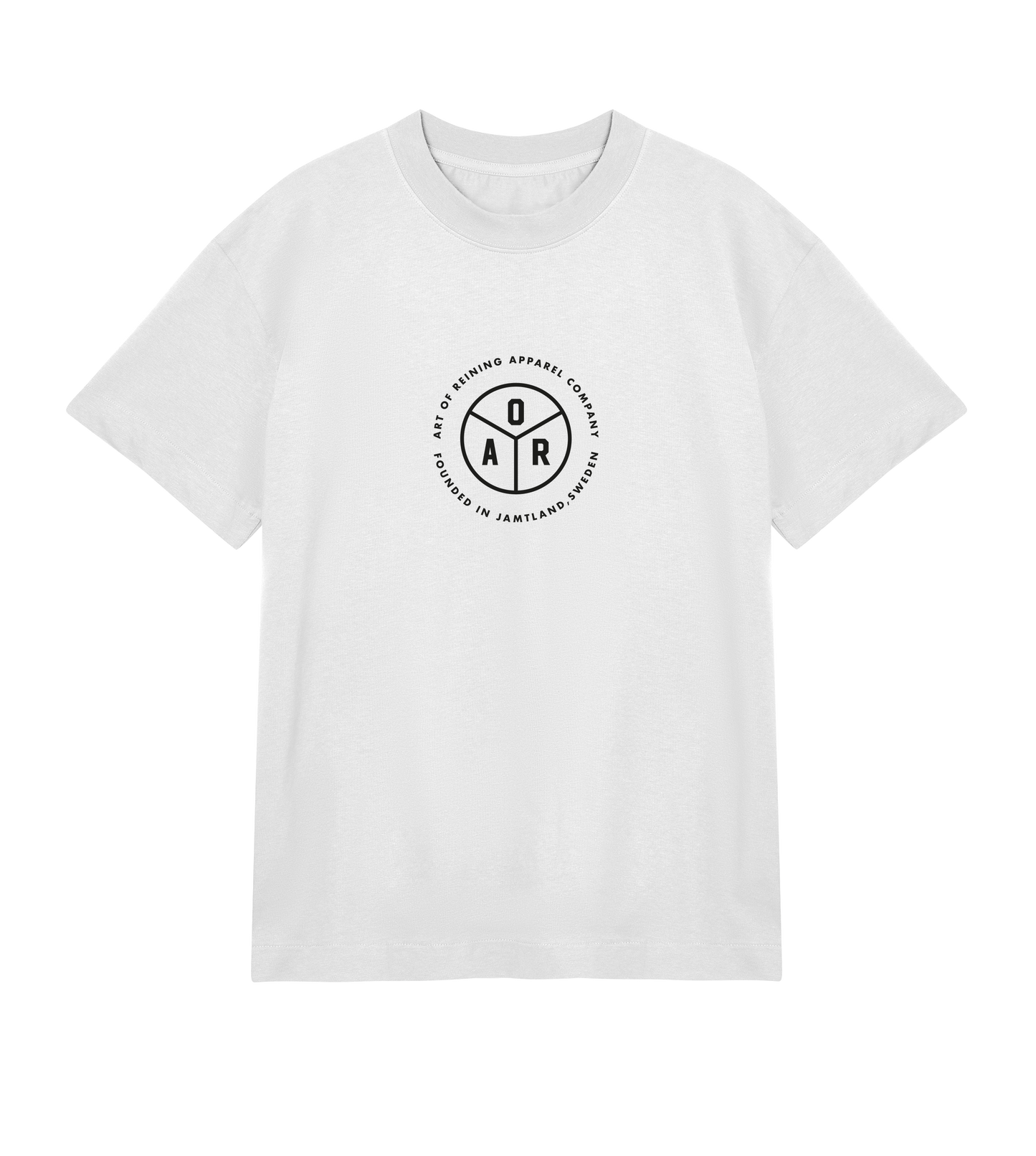 AoR Mens Boxy Tee No Resistance White