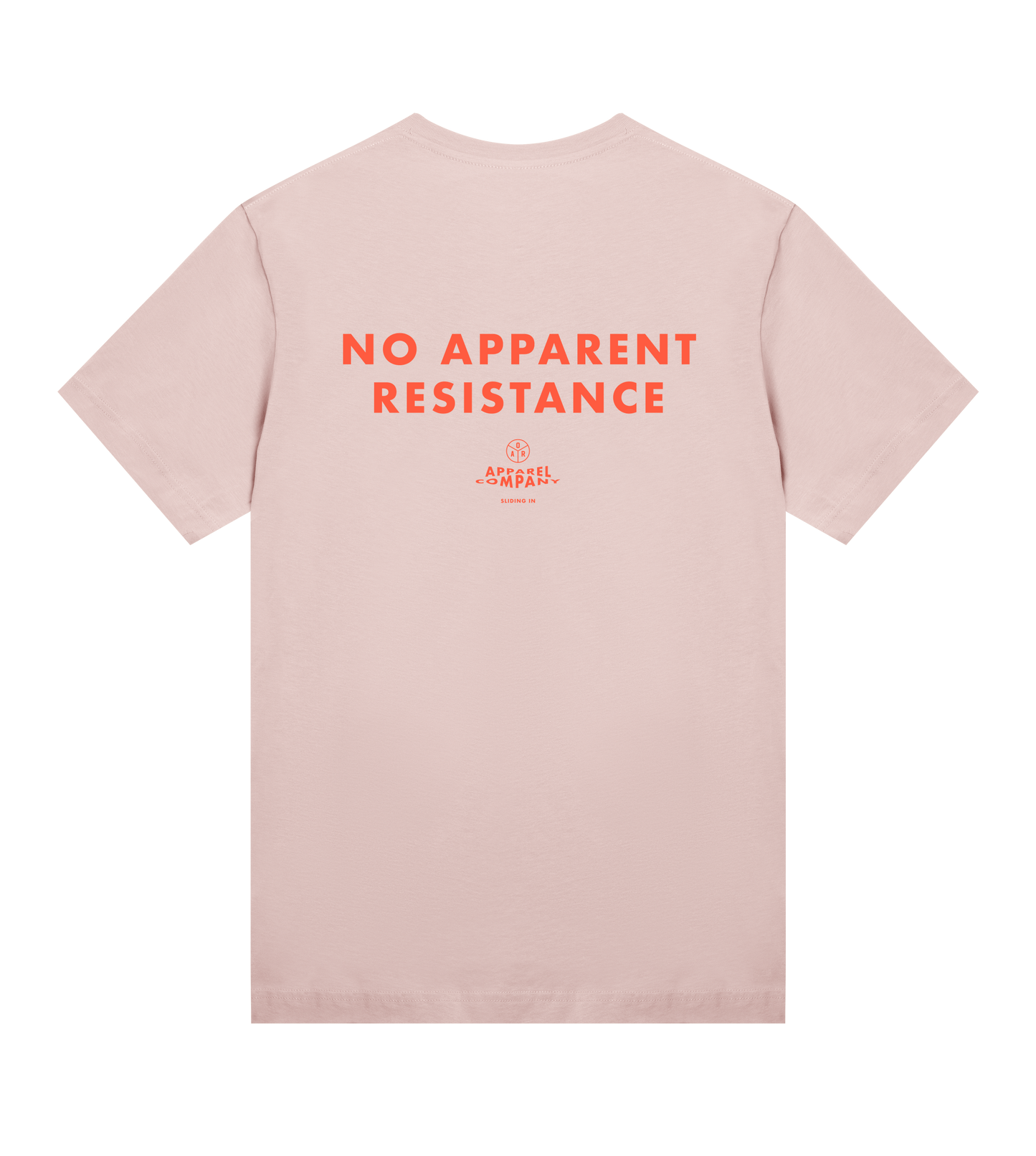 AoR Womens Regular Tee Soft Pink No Resistance