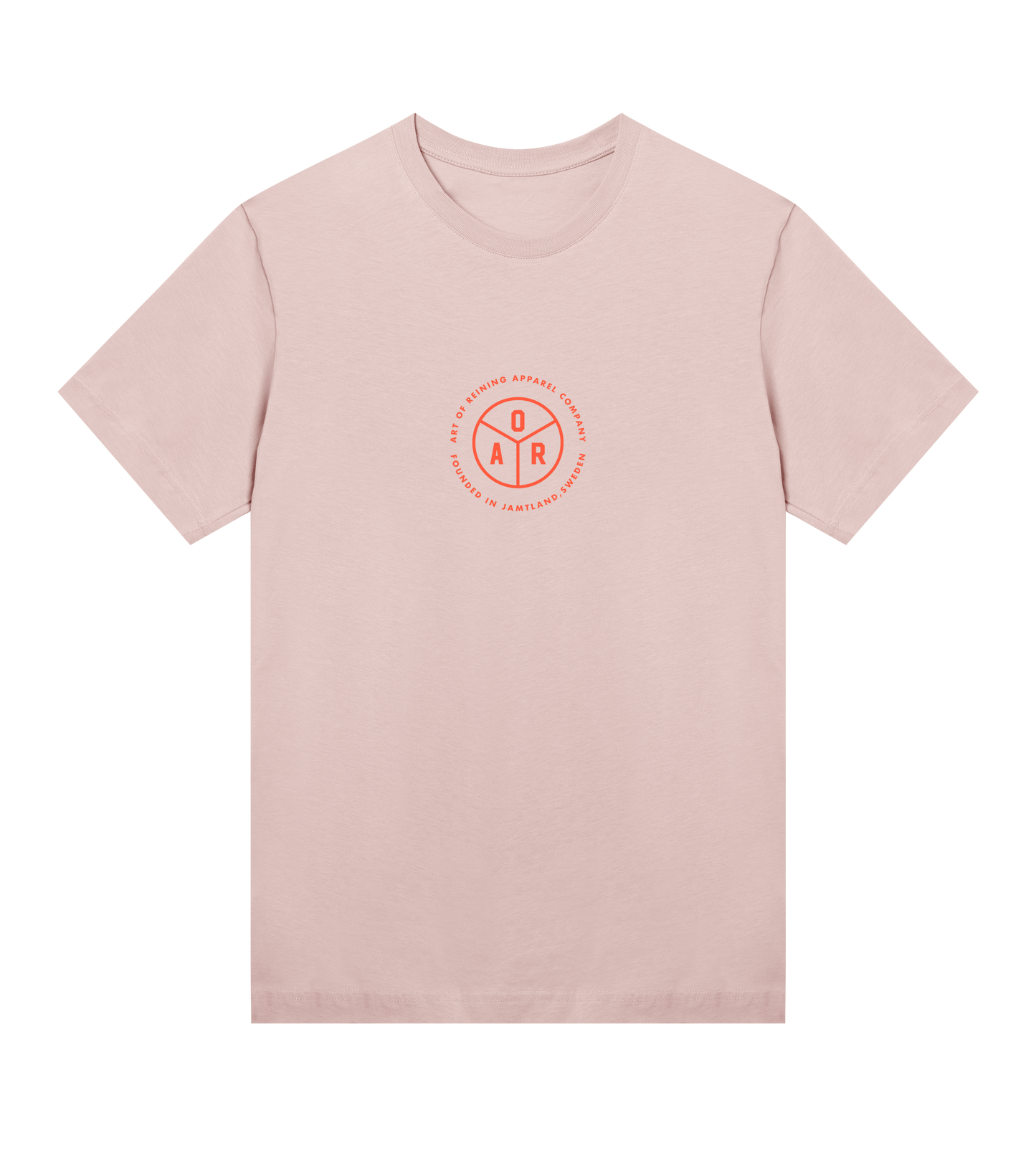 AoR Womens Regular Tee Soft Pink No Resistance