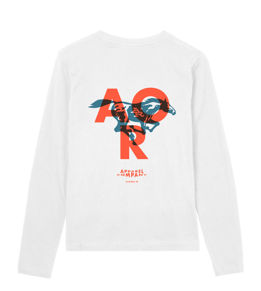 AoR Womens Regular Long Sleeve Tee Natural Intelligence